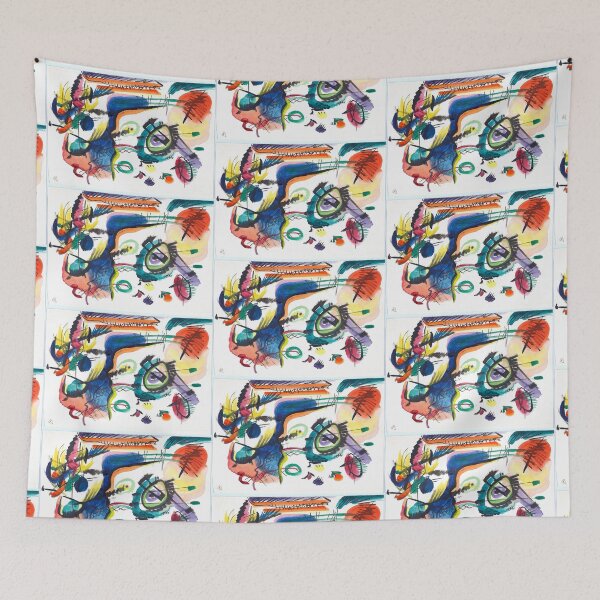 Item preview, Wassily Kandinsky Draft for ‘Composition VII’ I (1913) | Wassily Kandinsky Paintings designed and sold by TeeARTHY.