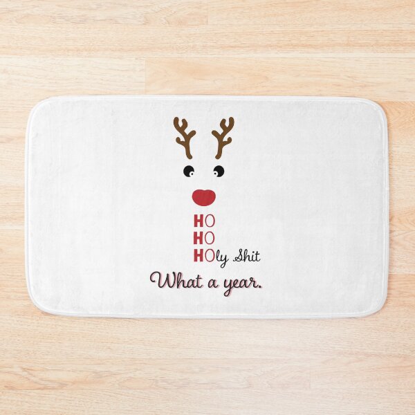 Item preview, Cute Reindeer Ho Ho Holy Shit What a Year  designed and sold by bolimj.