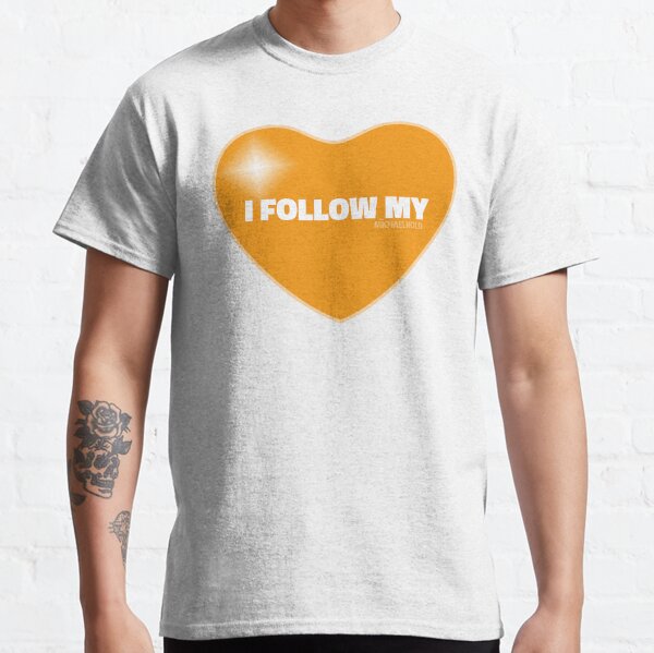 I Follow My ❤ (Orange) Classic T-Shirt