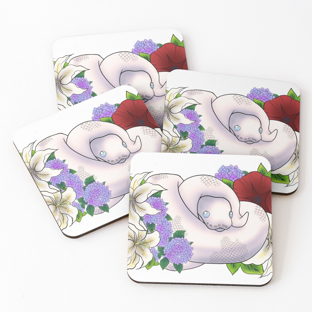Item preview, Coasters (Set of 4) designed and sold by Kirin-Riki.