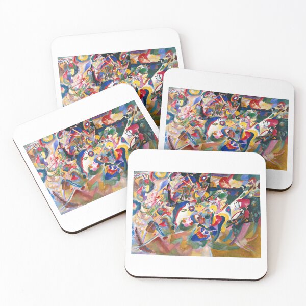 Item preview, Wassily Kandinsky Entwurf 3 zu ‘Komposition VII’ (1913)  | Wassily Kandinsky Paintings designed and sold by TeeARTHY.