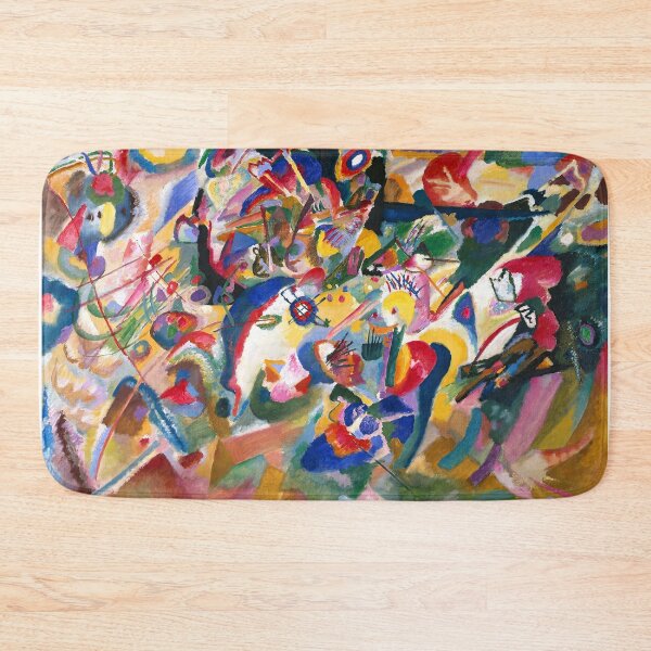 Item preview, Wassily Kandinsky Entwurf 3 zu ‘Komposition VII’ (1913)  | Wassily Kandinsky Paintings designed and sold by TeeARTHY.