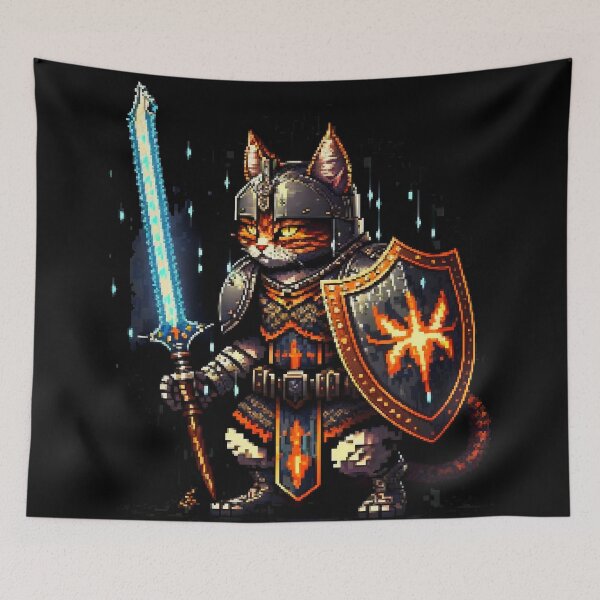 Item preview, Cat Knight designed and sold by 9LivesCats.