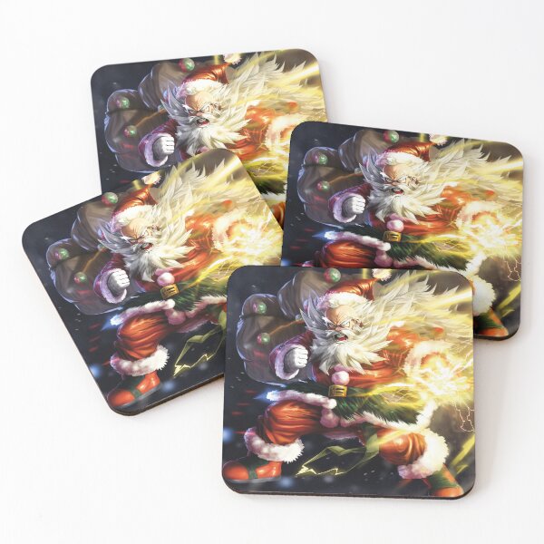 Aperçu de l'œuvre Super Saiyan Père Noël créée et vendue par ai-miilk.
