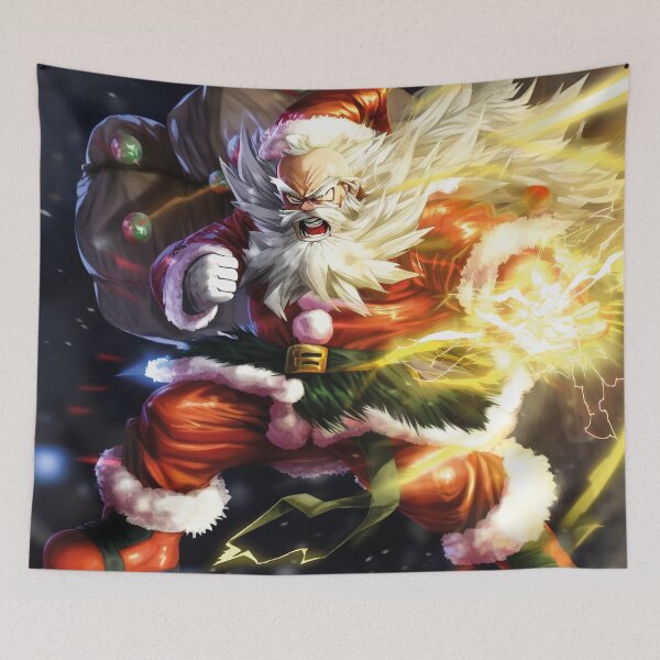 Item preview, Súper Saiyajin Papá Noel designed and sold by ai-miilk.