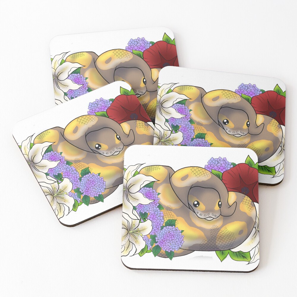 Item preview, Coasters (Set of 4) designed and sold by Kirin-Riki.