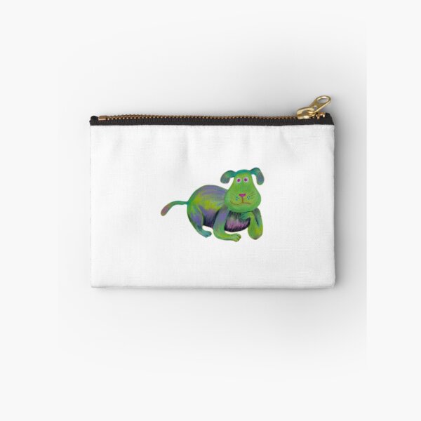 Item preview, Perro verde simpatico designed and sold by bitterfountain.