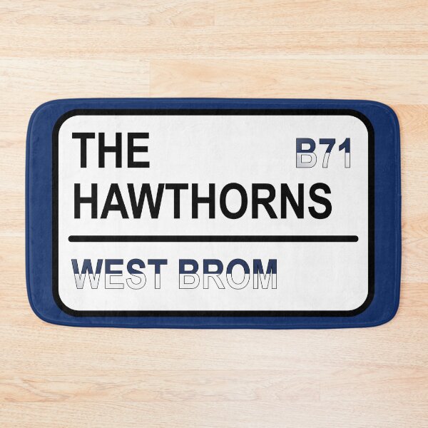 Item preview, The Hawthorns Football Sign designed and sold by BlockyB.