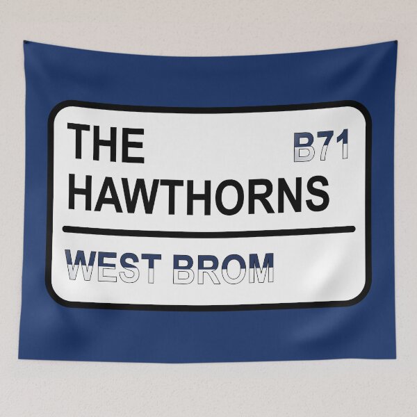Item preview, The Hawthorns Football Sign designed and sold by BlockyB.
