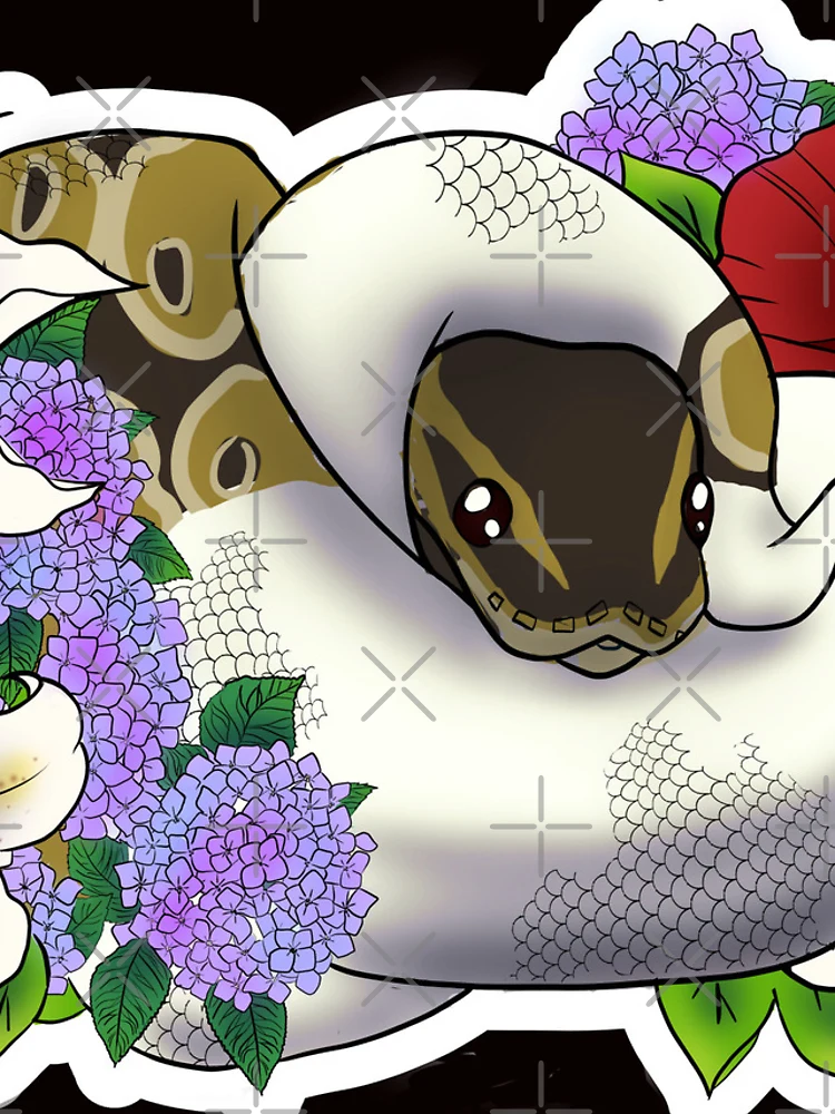 Thumbnail 4 of 4, iPhone Case, Ball Python Normal Pied designed and sold by Kirin-Riki.