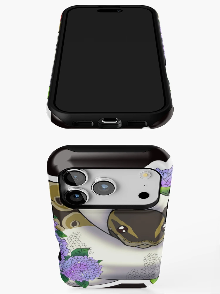 Thumbnail 3 of 4, iPhone Case, Ball Python Normal Pied designed and sold by Kirin-Riki.