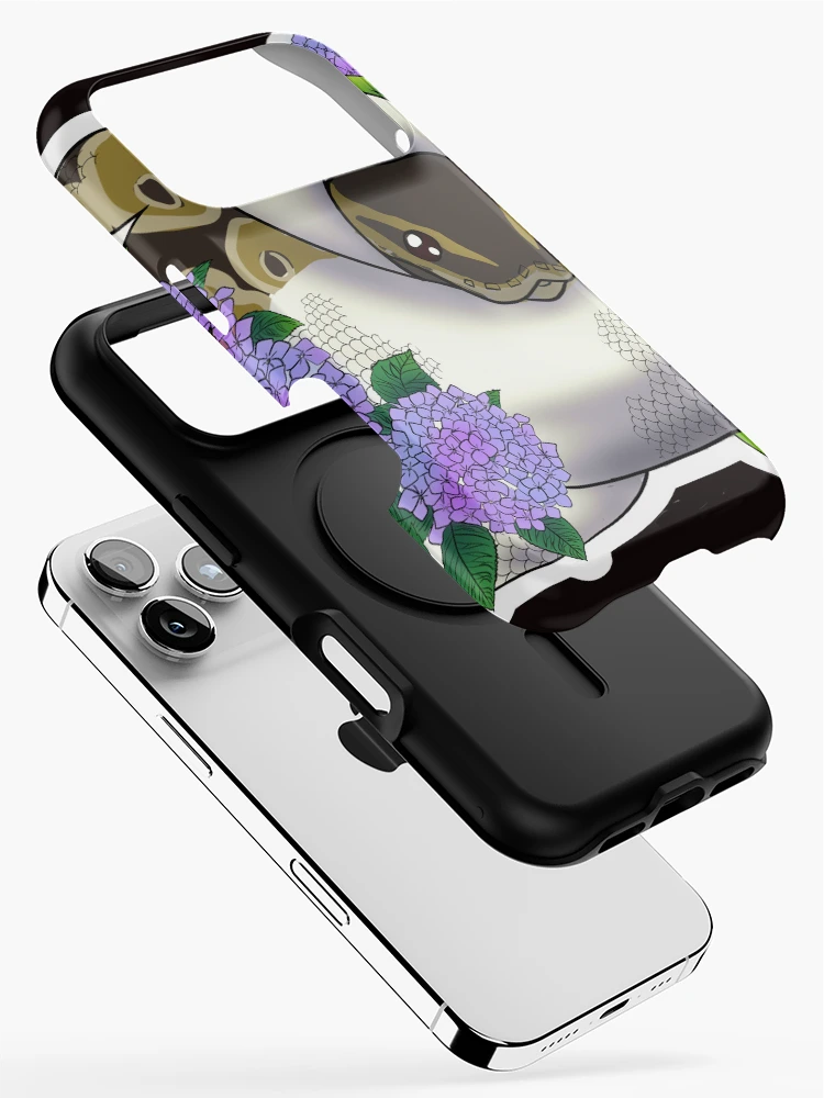 Thumbnail 2 of 4, iPhone Case, Ball Python Normal Pied designed and sold by Kirin-Riki.