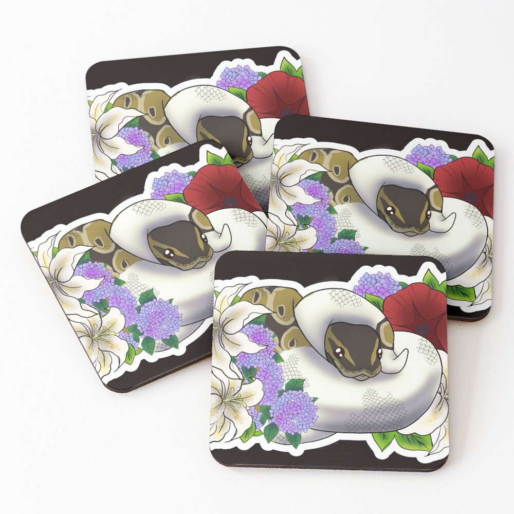 Item preview, Coasters (Set of 4) designed and sold by Kirin-Riki.