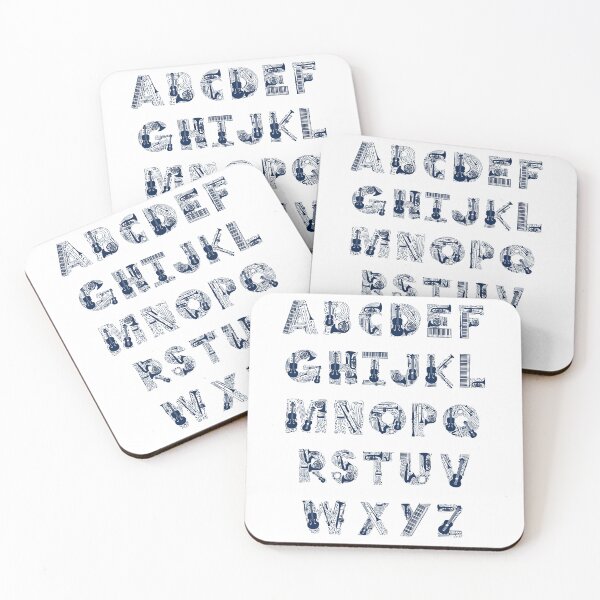 Item preview, Musical Instrument Alphabet designed and sold by 2020isoniq.