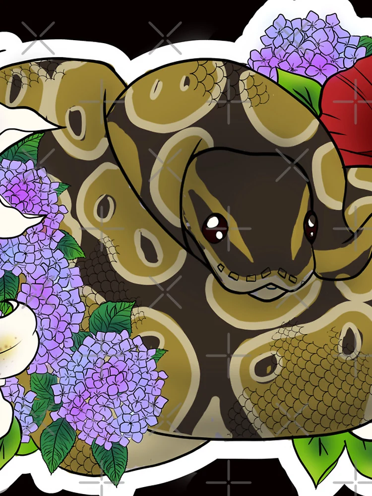 Thumbnail 4 of 4, iPhone Case, Ball Python Normal designed and sold by Kirin-Riki.