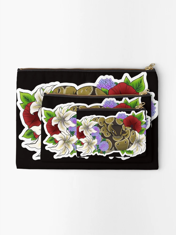 Thumbnail 2 of 4, Zipper Pouch, Ball Python Normal designed and sold by Kirin-Riki.