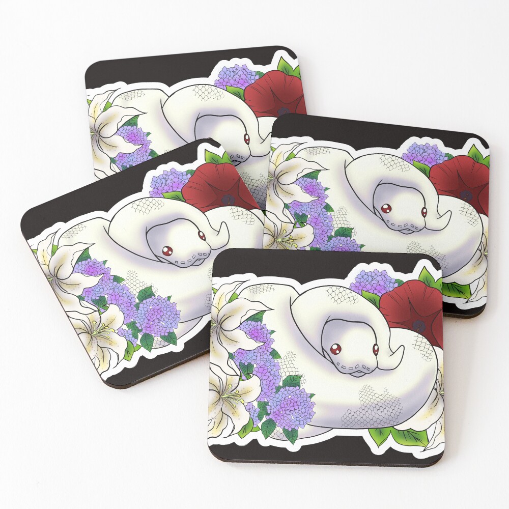 Item preview, Coasters (Set of 4) designed and sold by Kirin-Riki.