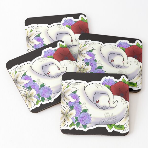 Item preview, Ball Python Red Eye Albino designed and sold by Kirin-Riki.
