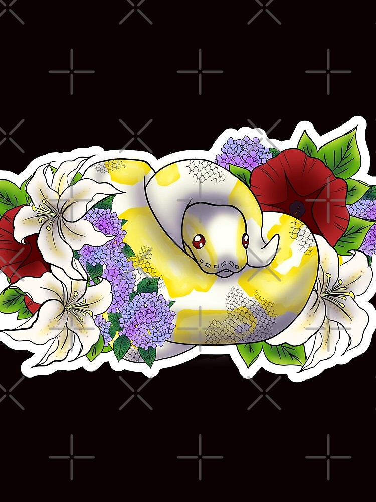 Thumbnail 3 of 3, Scarf, Ball Python Albino designed and sold by Kirin-Riki.