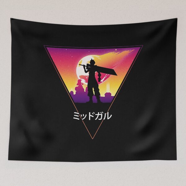 Item preview, Midgar in Retro  v1 - Tshirt designed and sold by JavonteKub.