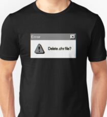 Error - Doki Doki Literature Club Shirt Unisex T-Shirt