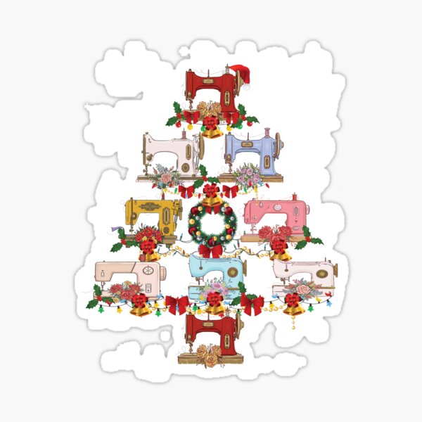 Item preview, Sewing Machine Christmas Tree designed and sold by FolexDesign.