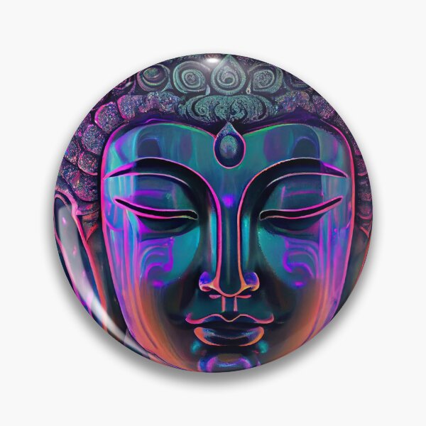 Aperçu de l'œuvre Bouddha psychédélique phase 2 créée et vendue par Robin Speed.
