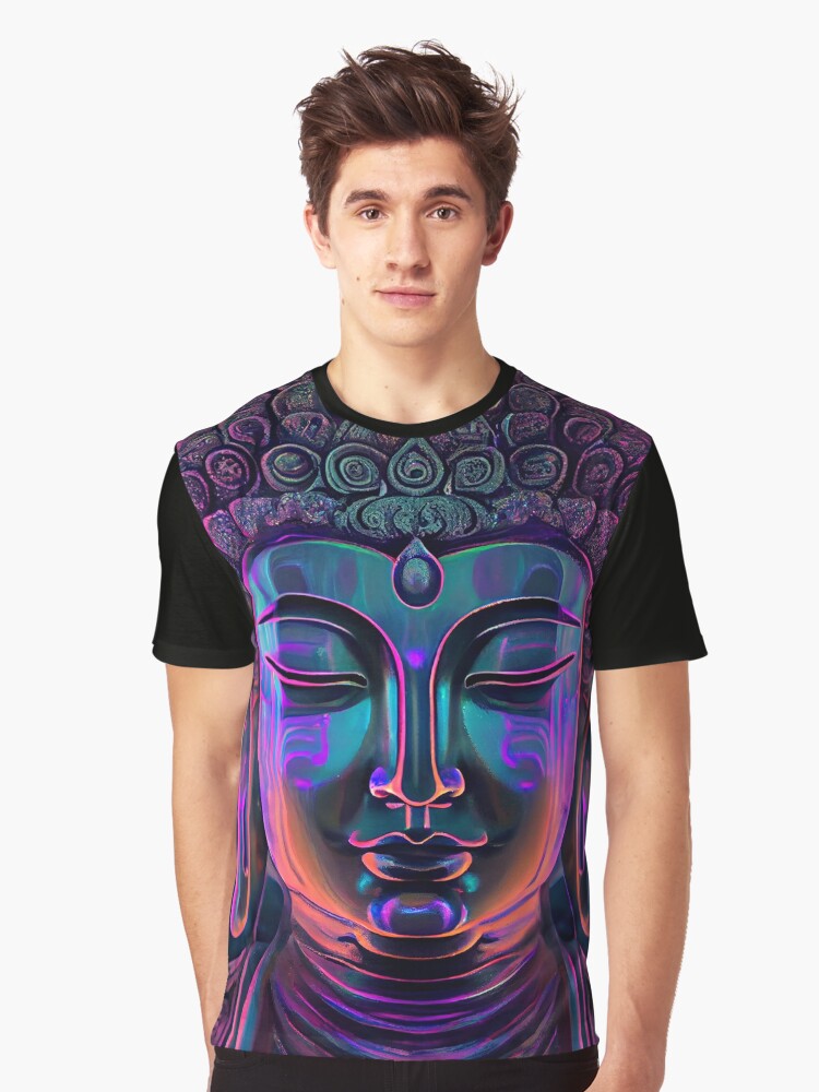 mens buddha graphic tee