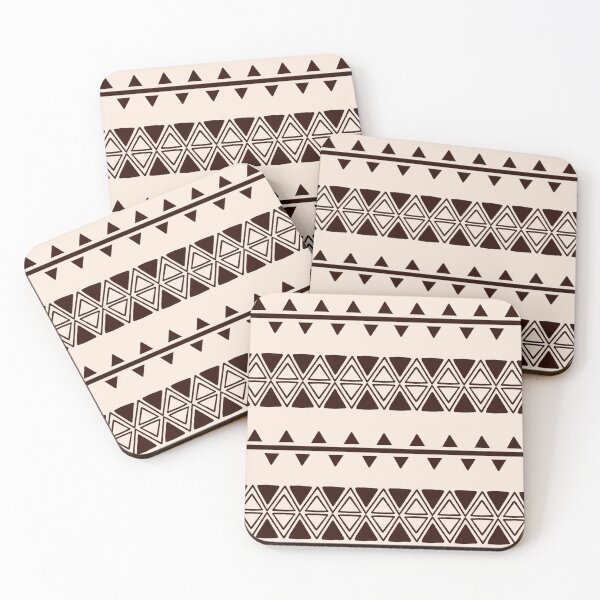 Item preview, Mud Cloth Inspired Lines and Triangles designed and sold by CreativeDraws42.
