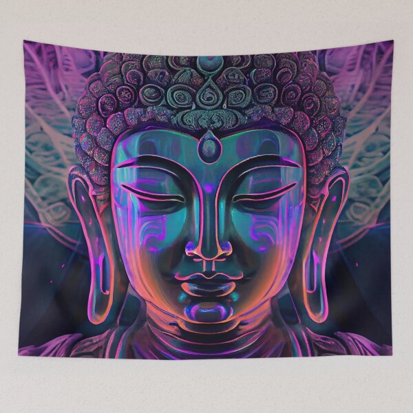 Item preview, Psychedelic Buddha phase 2 designed and sold by Robin Speed.