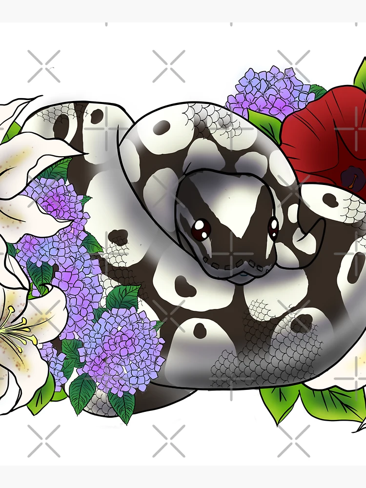 Thumbnail 5 of 5, Tote Bag, Ball Python Axanthic designed and sold by Kirin-Riki.