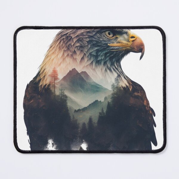 Item preview, Double exposure eagle designed and sold by Mirochan80.