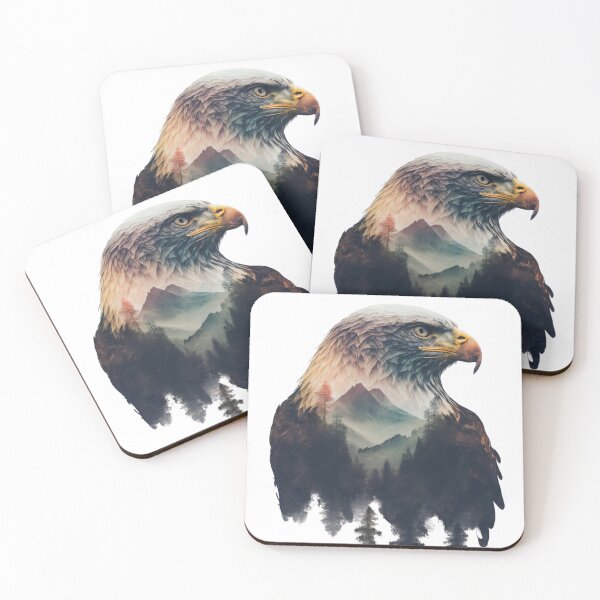 Item preview, Double exposure eagle designed and sold by Mirochan80.
