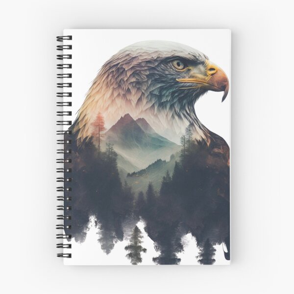 Item preview, Double exposure eagle designed and sold by Mirochan80.