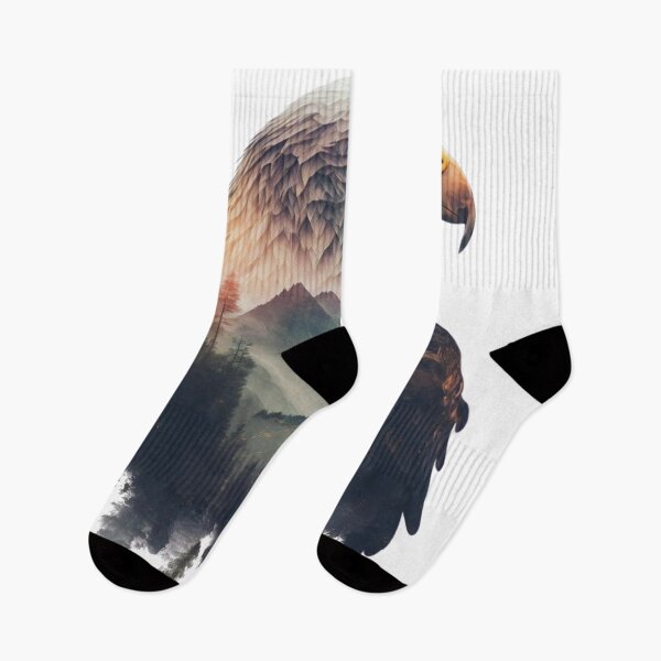Item preview, Double exposure eagle designed and sold by Mirochan80.
