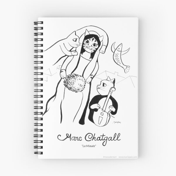 Item preview, #meowdernart - Marc Chatgall designed and sold by mariapaizart.