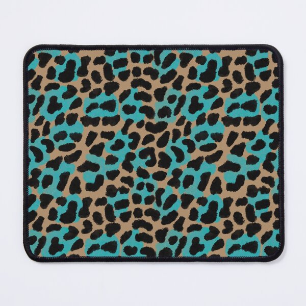 Item preview, Leopard Endless Turquoise designed and sold by Anakathrin.