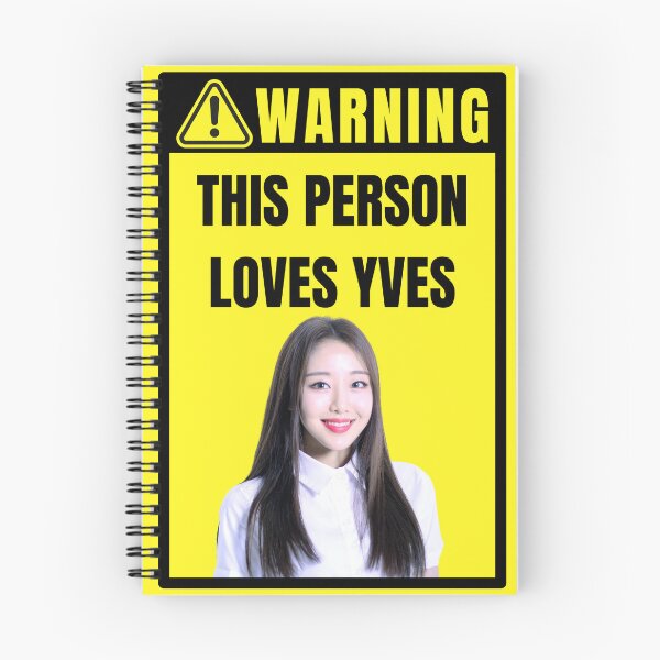 Item preview, loona warning sign: yves (gender neutral) designed and sold by loonaluvdesigns.