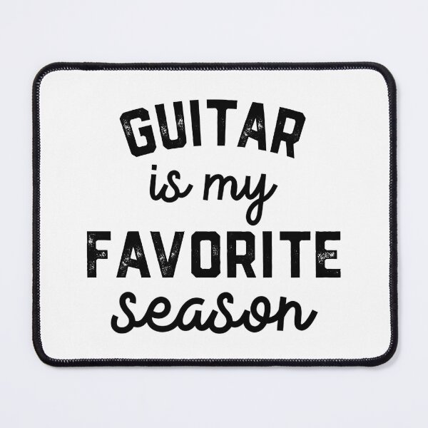 Item preview, Guitar is My Favorite Season Shirt, Guitar Mom Dad designed and sold by Dogs Geeky⭐⭐⭐⭐⭐.