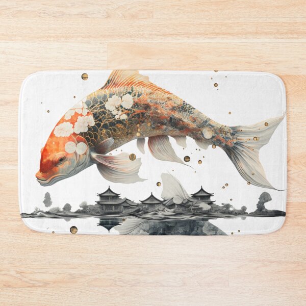 Item preview, Double exposure japanese koi designed and sold by Mirochan80.