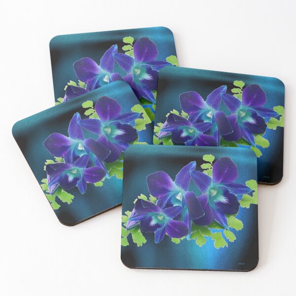 Item preview, Hawaiian Blue Orchid and Fern designed and sold by J Marielle Designs.