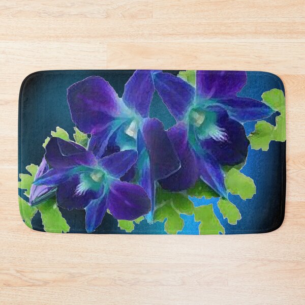 Item preview, Hawaiian Blue Orchid and Fern designed and sold by J Marielle Designs.