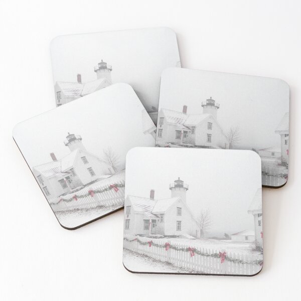 Item preview, West Chop Lighthouse in the Snow designed and sold by utakloss.