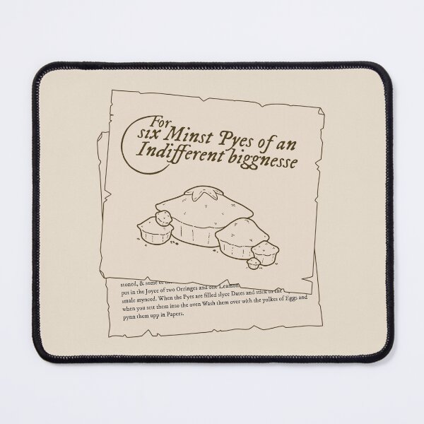 Item preview, For six Minst Pyes of an Indifferent biggnesse designed and sold by Venturesome Victrix.