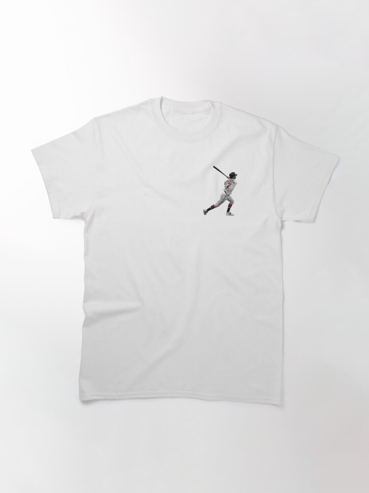  Dansby Swanson 3/4 Sleeve T-Shirt (Baseball Tee, X