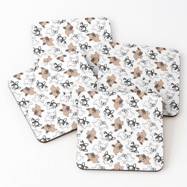 Item preview, Adorable Pug Cute Pattern Design With Puppy in Various Poses Fun Funny  designed and sold by ivaostrogonac.