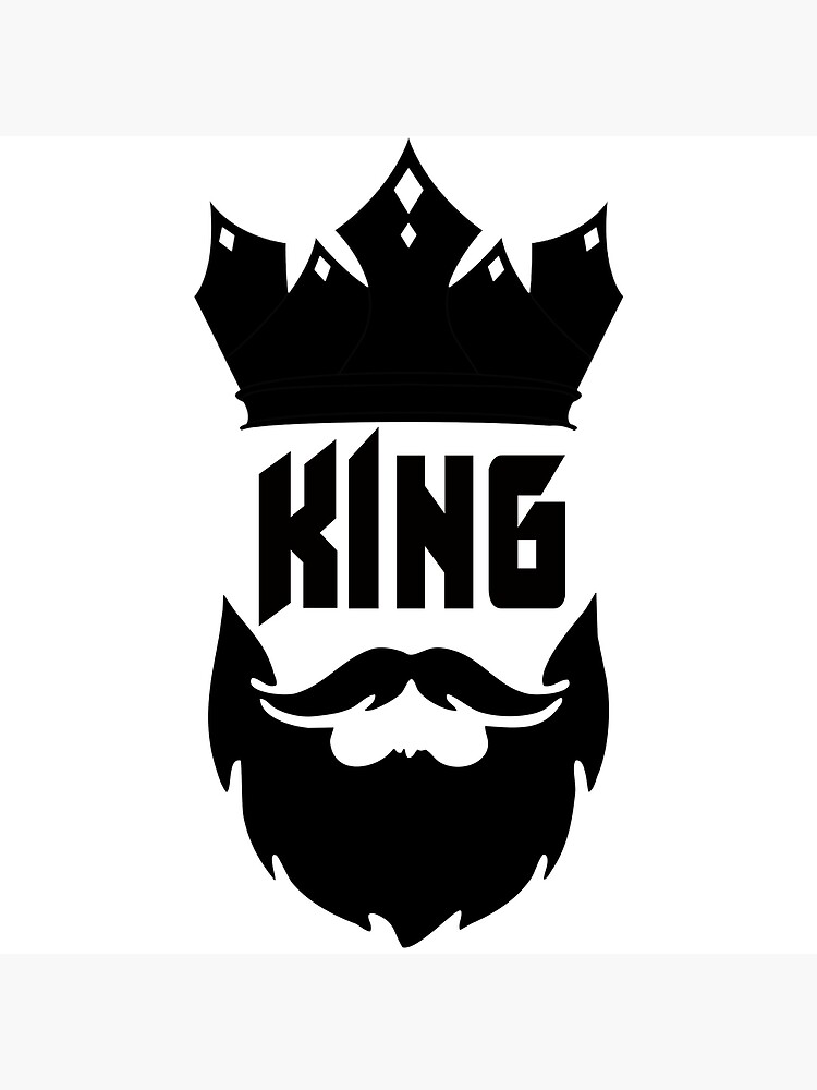king-king-and-queen-design-for-clothes-and-accessories-poster-for