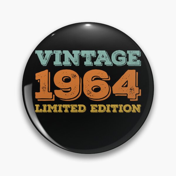 Item preview, VINTAGE 1964 LIMITED EDITION DISTRESSED RETRO BIRTHDAY GIFT IDEA designed and sold by Kipcio.