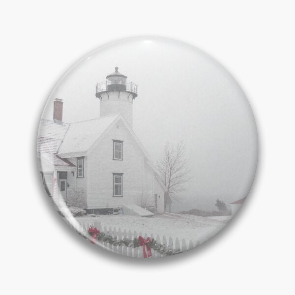 Item preview, West Chop Lighthouse in the Snow designed and sold by utakloss.