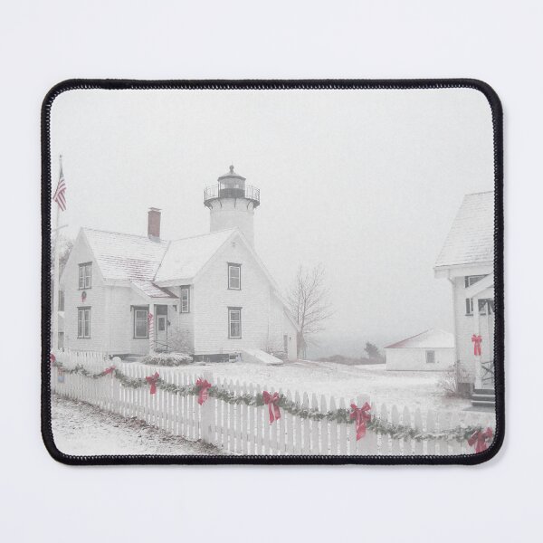 Item preview, West Chop Lighthouse in the Snow designed and sold by utakloss.
